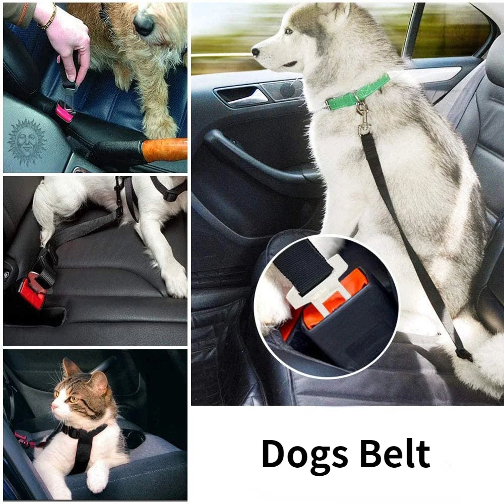 Adjustable Pet  Car Seat  Belt Pet Seat