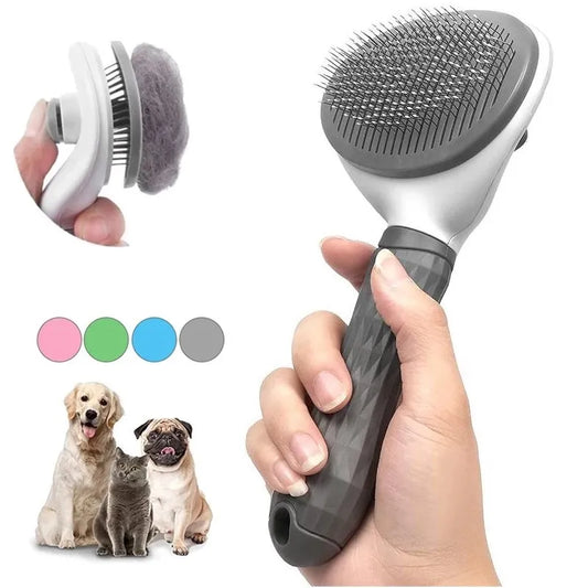 Self Cleaning Hair Remover Brush For Dogs Cats