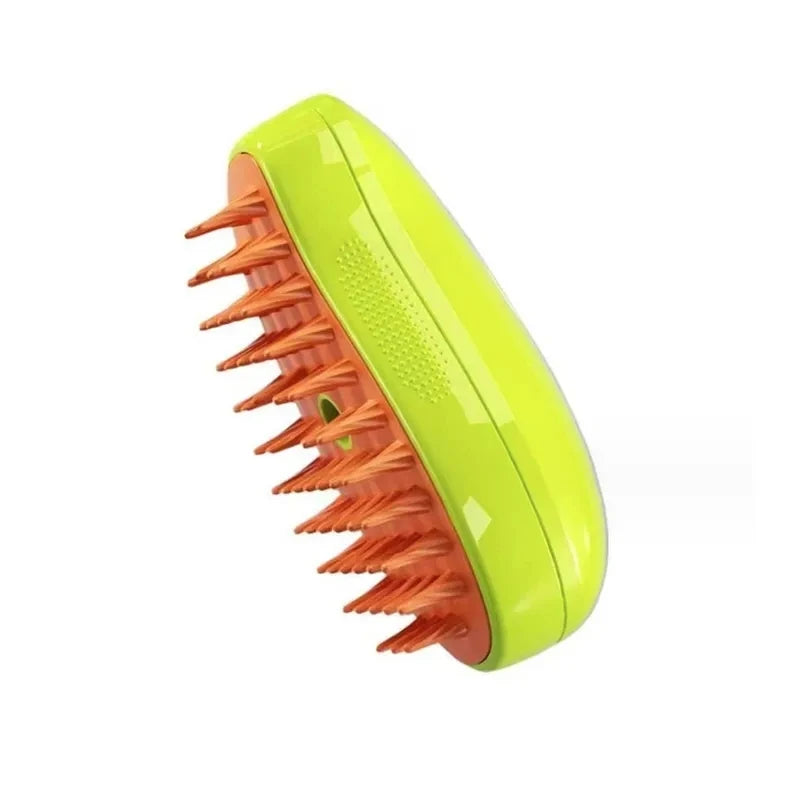 Brush Electric Spray Water Pet Comb Soft Silicone Depilation