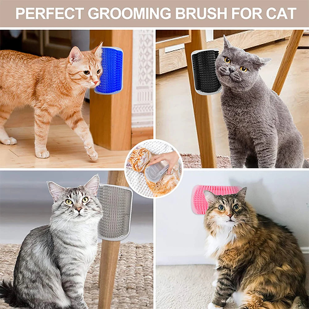 Cat Scratcher Massager for Cats Scratching & Remove Hair