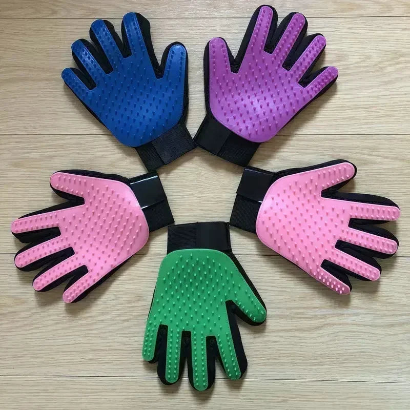 1pc Cat and Dog Grooming Cleaning Brush Gloves