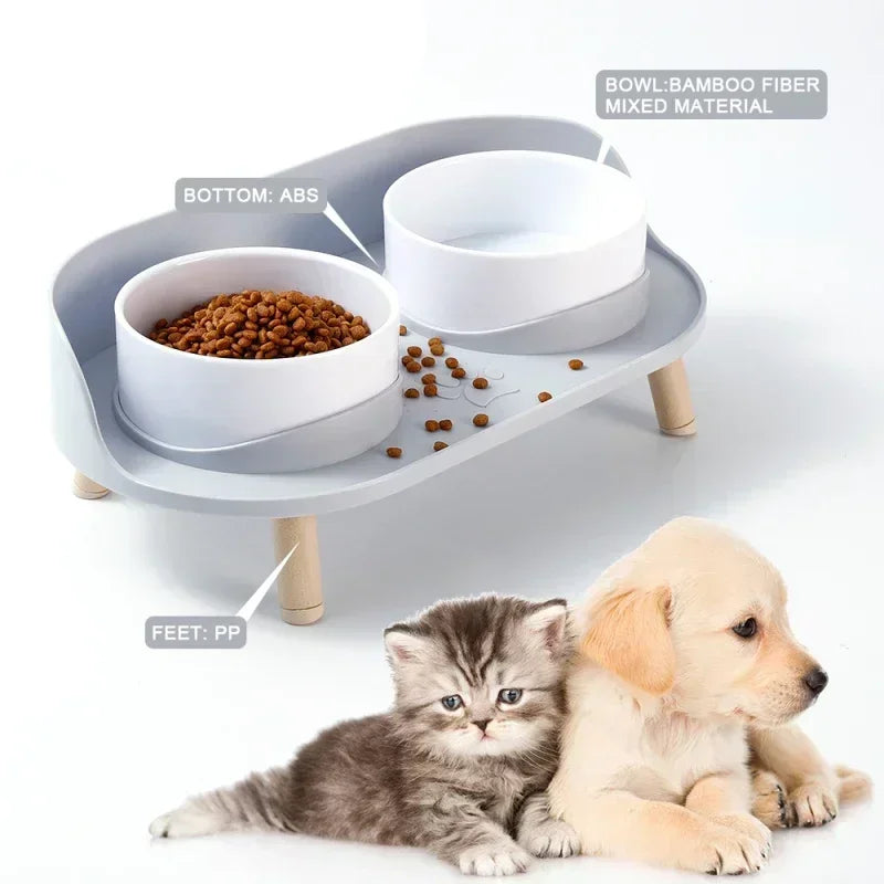 Food Feeders Double Bowls