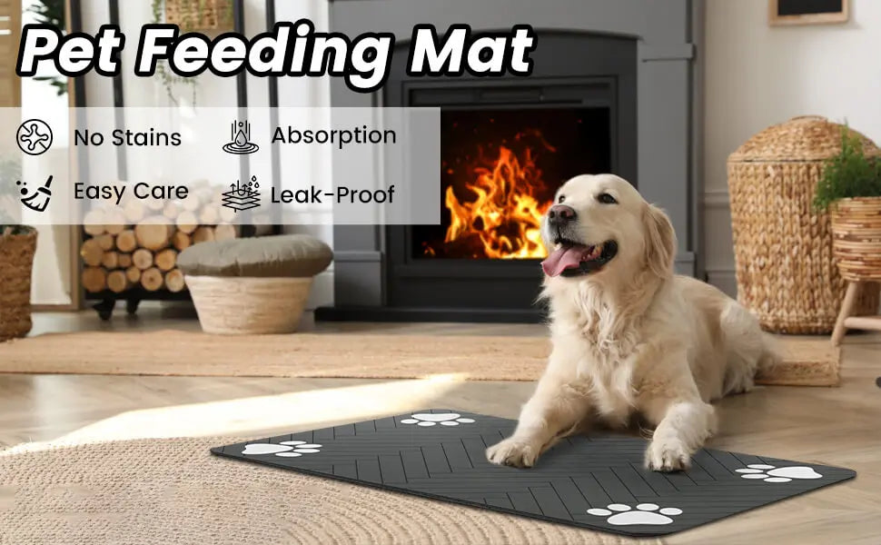 Pet Feeding Mat-Absorbent