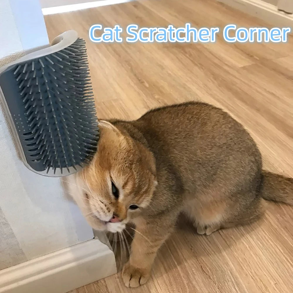 Cat Scratcher Massager for Cats Scratching & Remove Hair