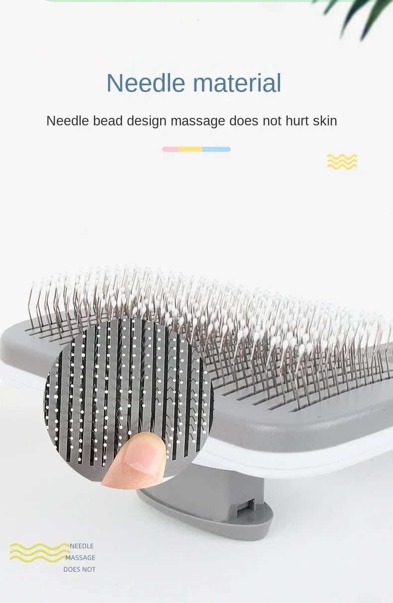 Brush Stainless Steel Comb For Long Hair