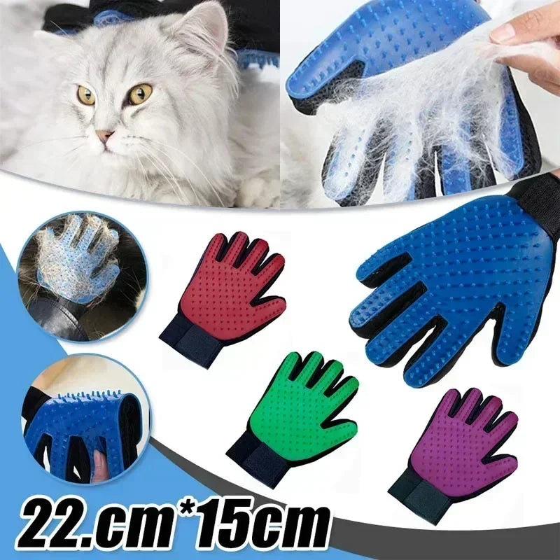 1pc Cat and Dog Grooming Cleaning Brush Gloves