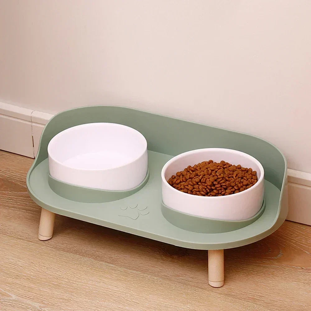 Food Feeders Double Bowls