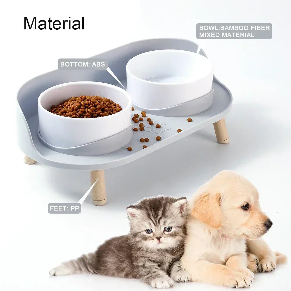 Food Feeders Double Bowls