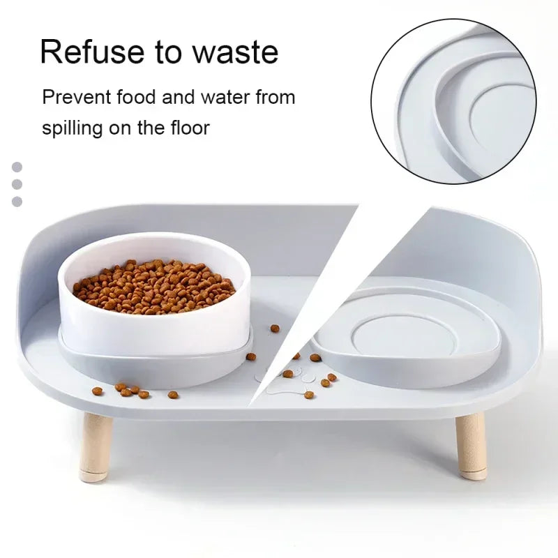 Food Feeders Double Bowls