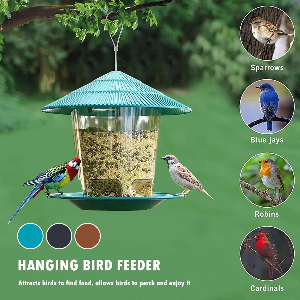 Bird Feeder Automatic Foot Feeding